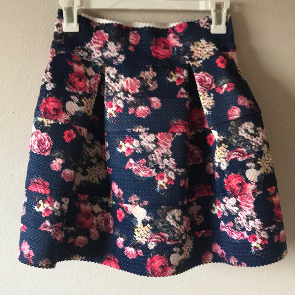Floral skirt